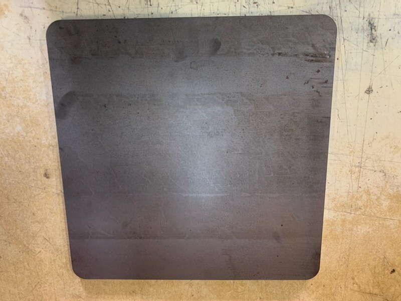 3/8″ Steel Plate, 3/8″ x 16″ x 16″, A36 Steel