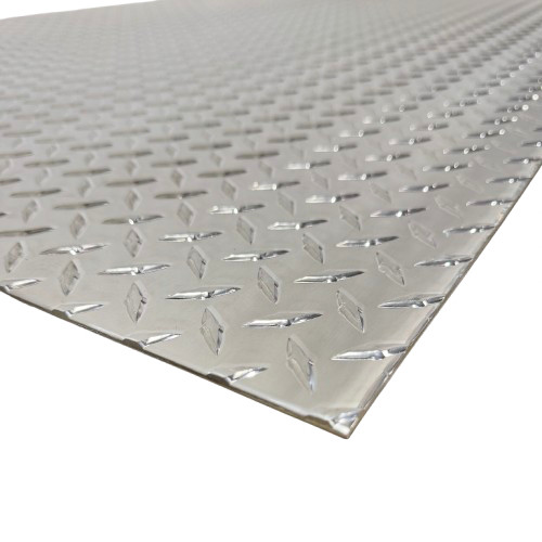 24″ x 36″ Diamond Plate Aluminum .125″ Thick (1/8 in) – Treadplate, 3003 Alloy
