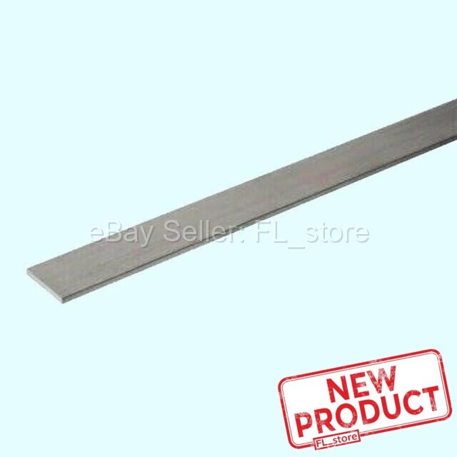 Stainless Steel Flat Bar Stock 1/8″ x 1-1/2″ x 6 Feet Rectangle 304 Mill Finish