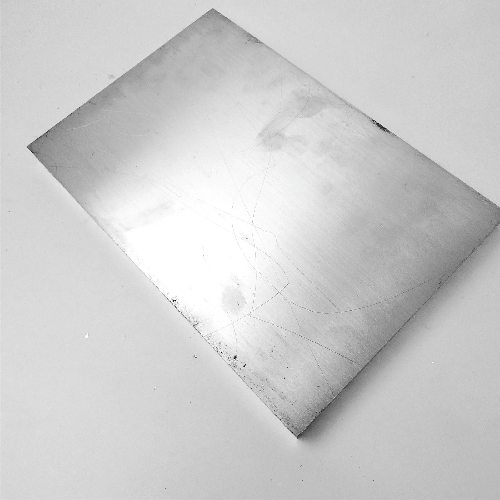 .875″ thick 7/8 Aluminum 6061 PLATE 7.25″ x 10.75″ Long sku 306504*