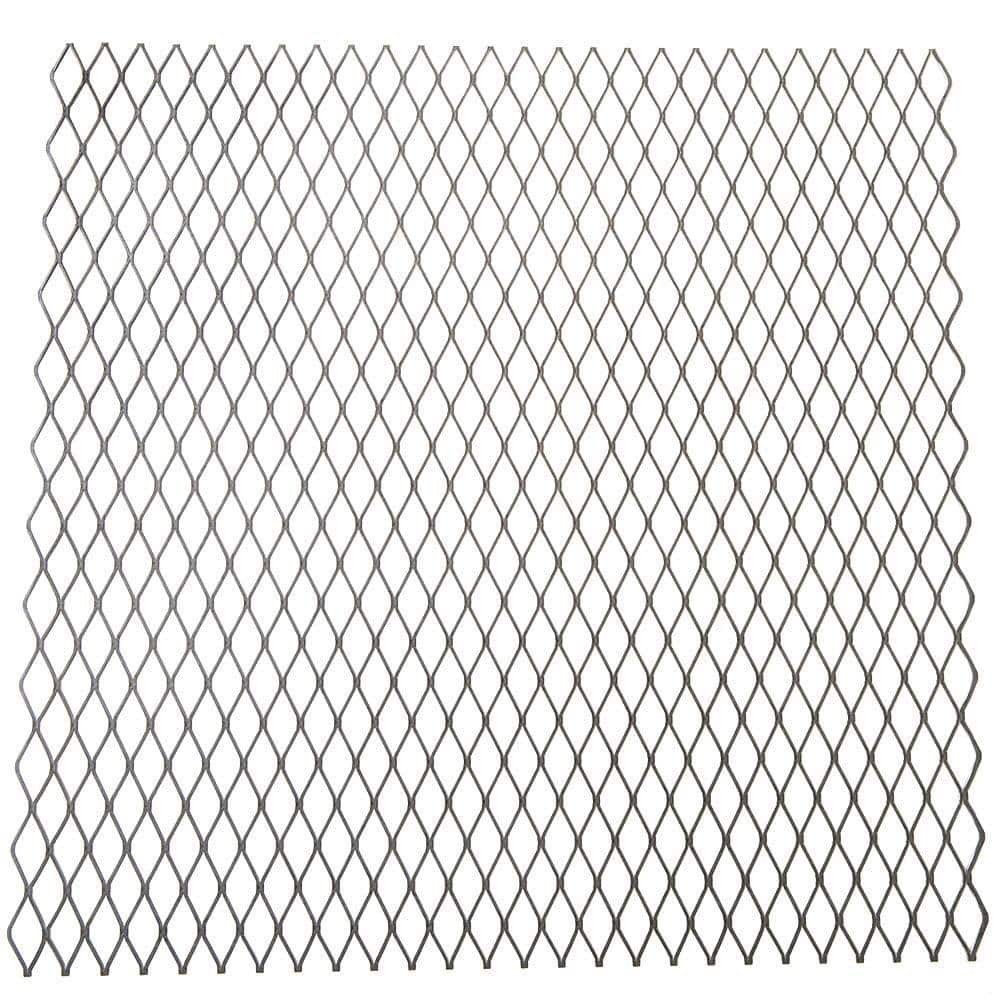 Everbilt 24×24 in. 18 Gauge Plain Steel Expanded Metal