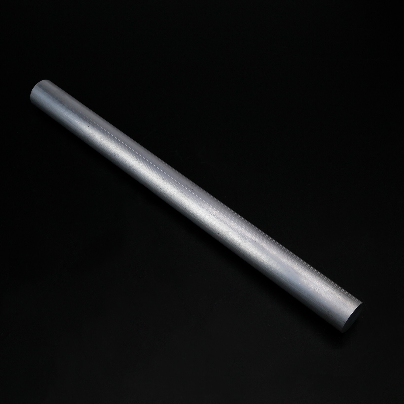 2PCS 6061 Aluminum Round Rod, 330mm Length 25mm Diameter, Solid Aluminum Stick,