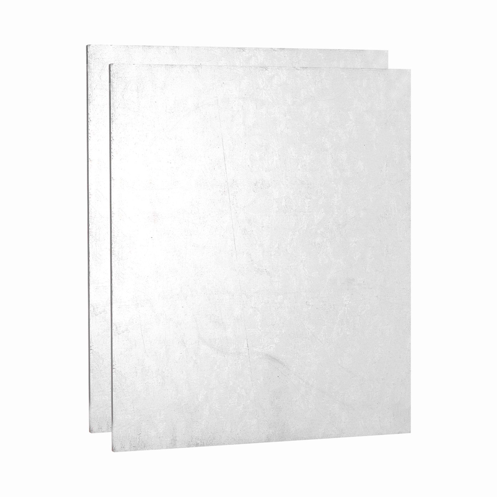 2Set 3/32″ Hot Rolled Steel Sheets 8″ x 4″ Steel Plate Base Silver