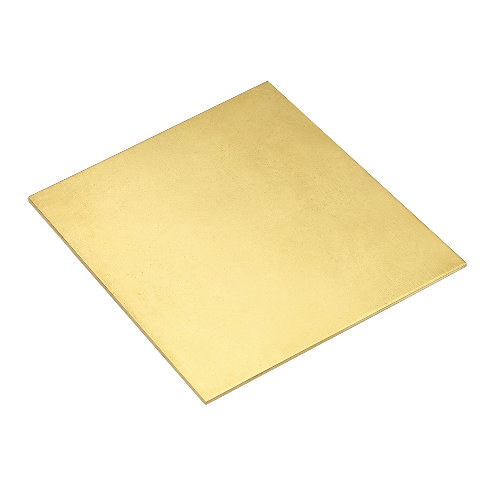 H62 Brass Sheet 4″ x 4″ Metal Sheets 0.1″ Thick Brass Plates for Industry