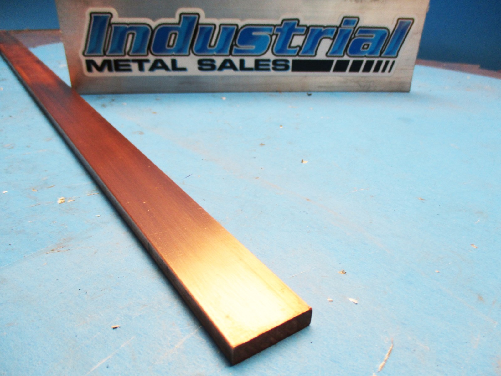 110 Copper Flat Bar 1/4″ x 1″ x 12″-Long — .250″ x 1″ Copper Bar