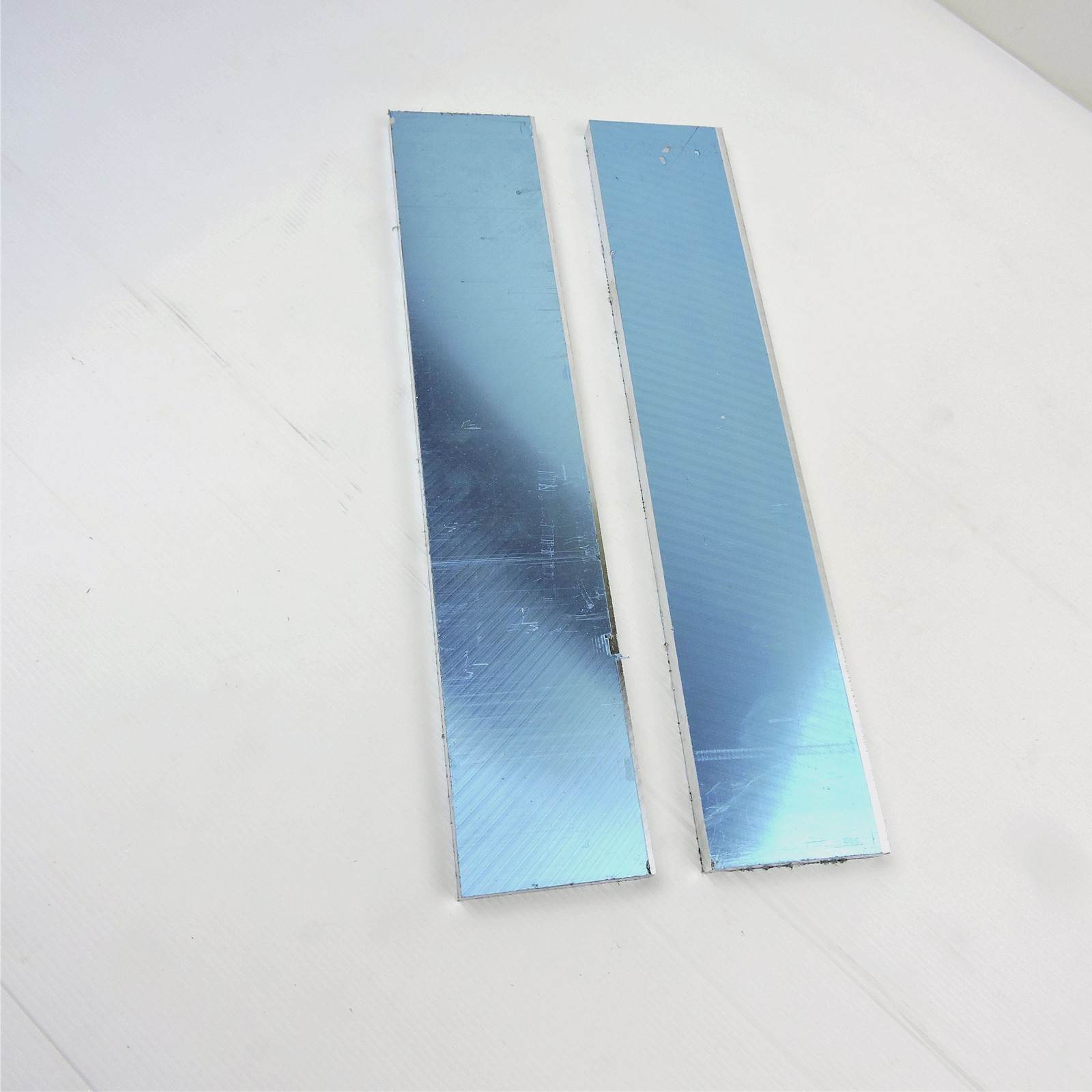 .5″ thick 1/2 Precision CAST Aluminum PLATE 3.25″ x 20.125″ Long QTY 2 sku157279