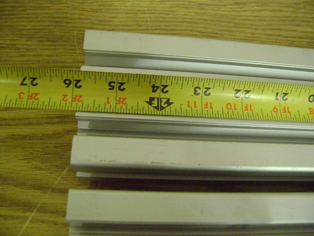 80/20 T-SLOT ALUMINUM EXTRUSION 1.75″ X 3.5″ Lot of 3 pieces