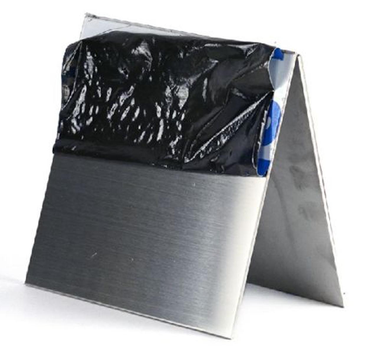 US Stock 2pcs 0.8mm x 5″ x 5″ 304 Stainless Steel Fine Polished Plate Sheet