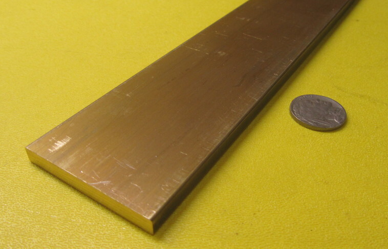 360 Brass Flat Bar 1/4″ Thick x 2.0″ Wide x 48.0″ Length