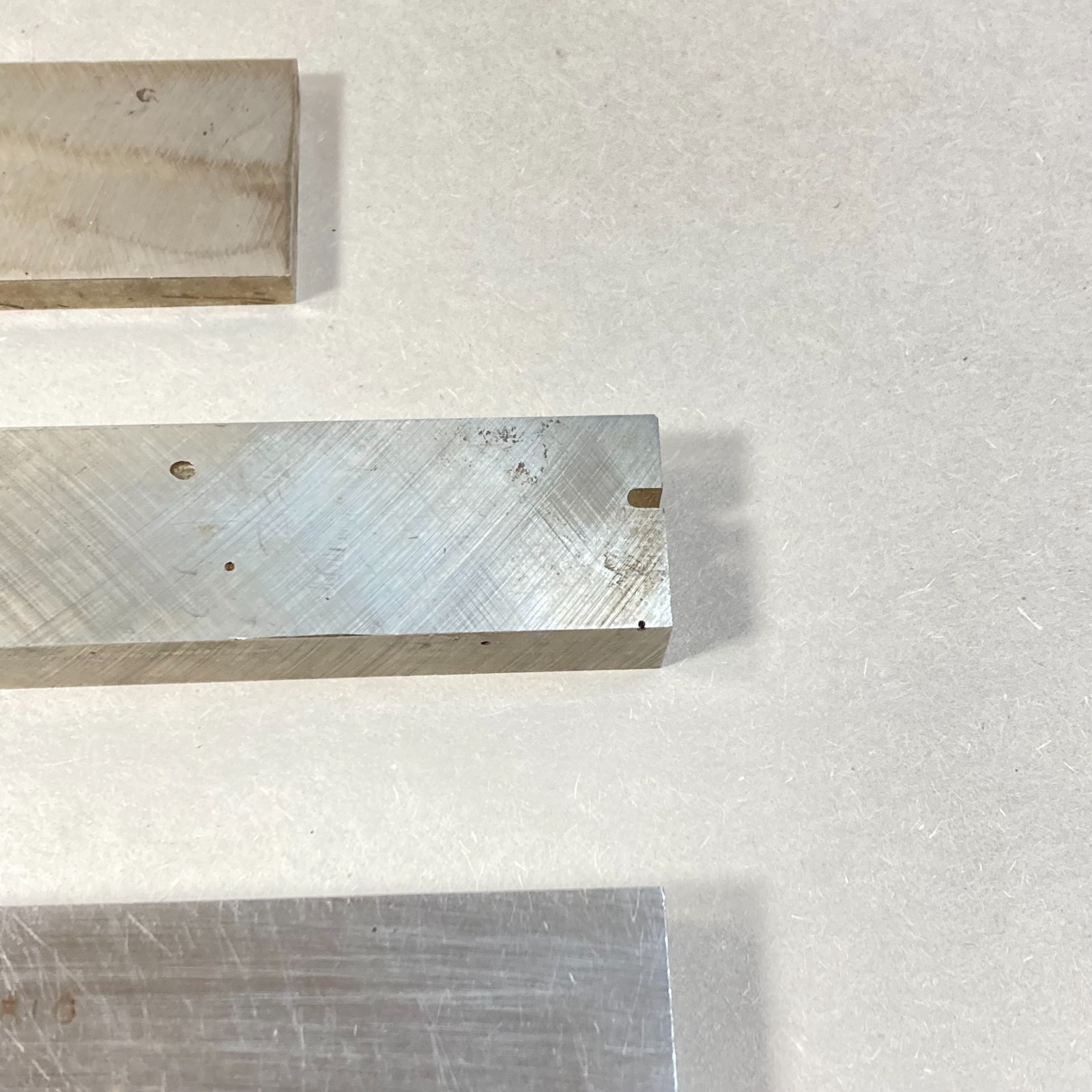 Machinist Steel Blanks Set Up Blocks 3 Pc Largest 6-1/16″ x 1″ x 1/2″