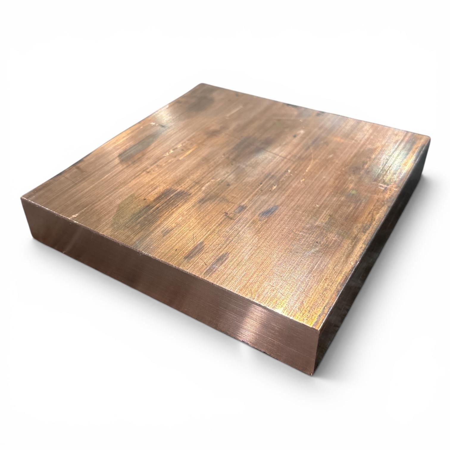 1″ x 6″ x 6″, C110 Copper Flat Bar