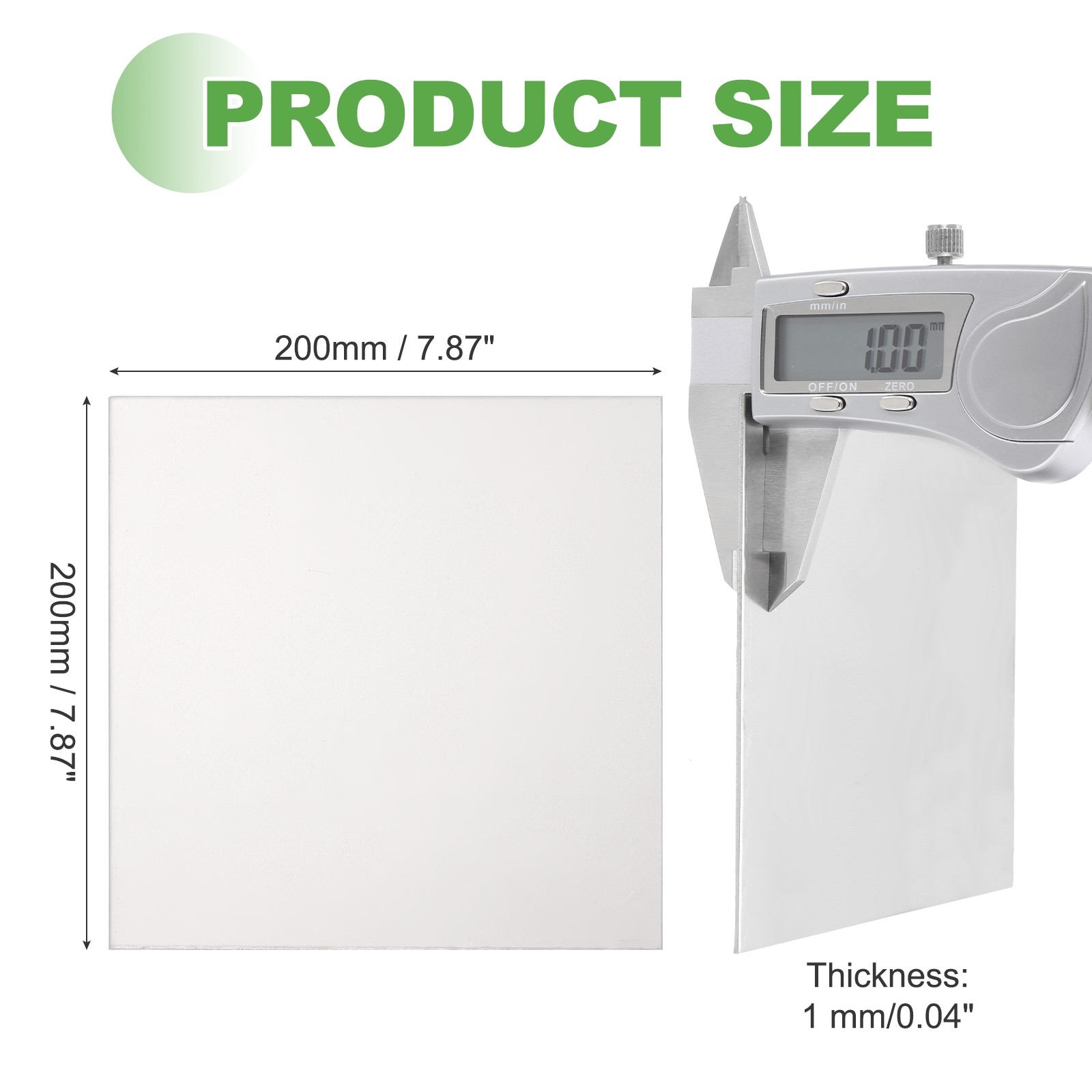 Pure Grade TA1 Titanium Plate Sheet 200x200x1mm Titanium Metal Sheet