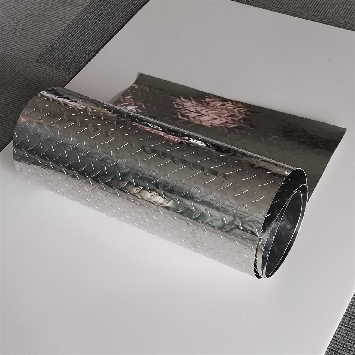 48″ x 96″ Aluminum Diamond Plate .04″ (1/25″)Thick Sheet Trailer, RV, Garages