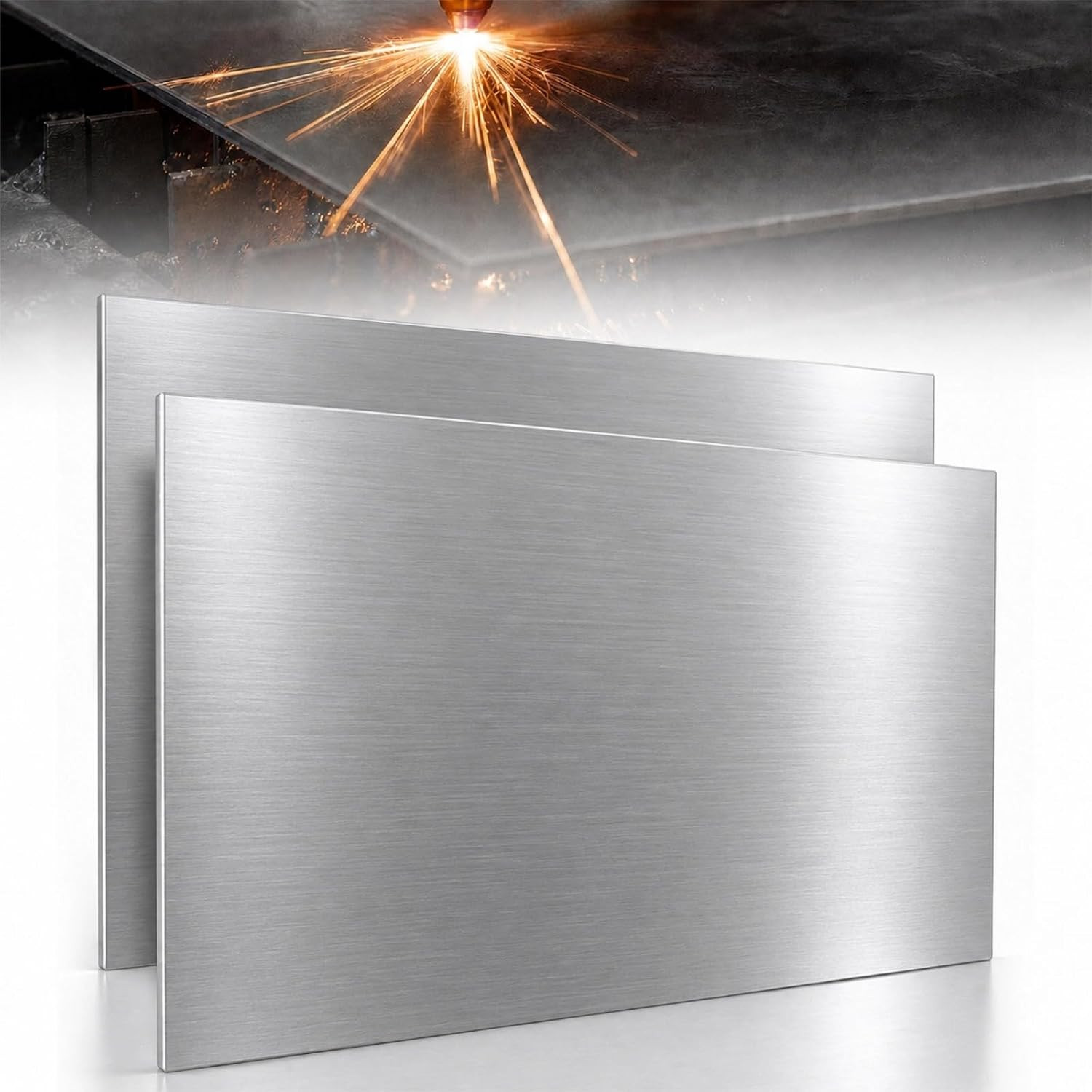 20 Gauge Galvanized Steel Sheet 48 x 24 in, 0.9 mm Thick (2) | Heavy Duty Weldab