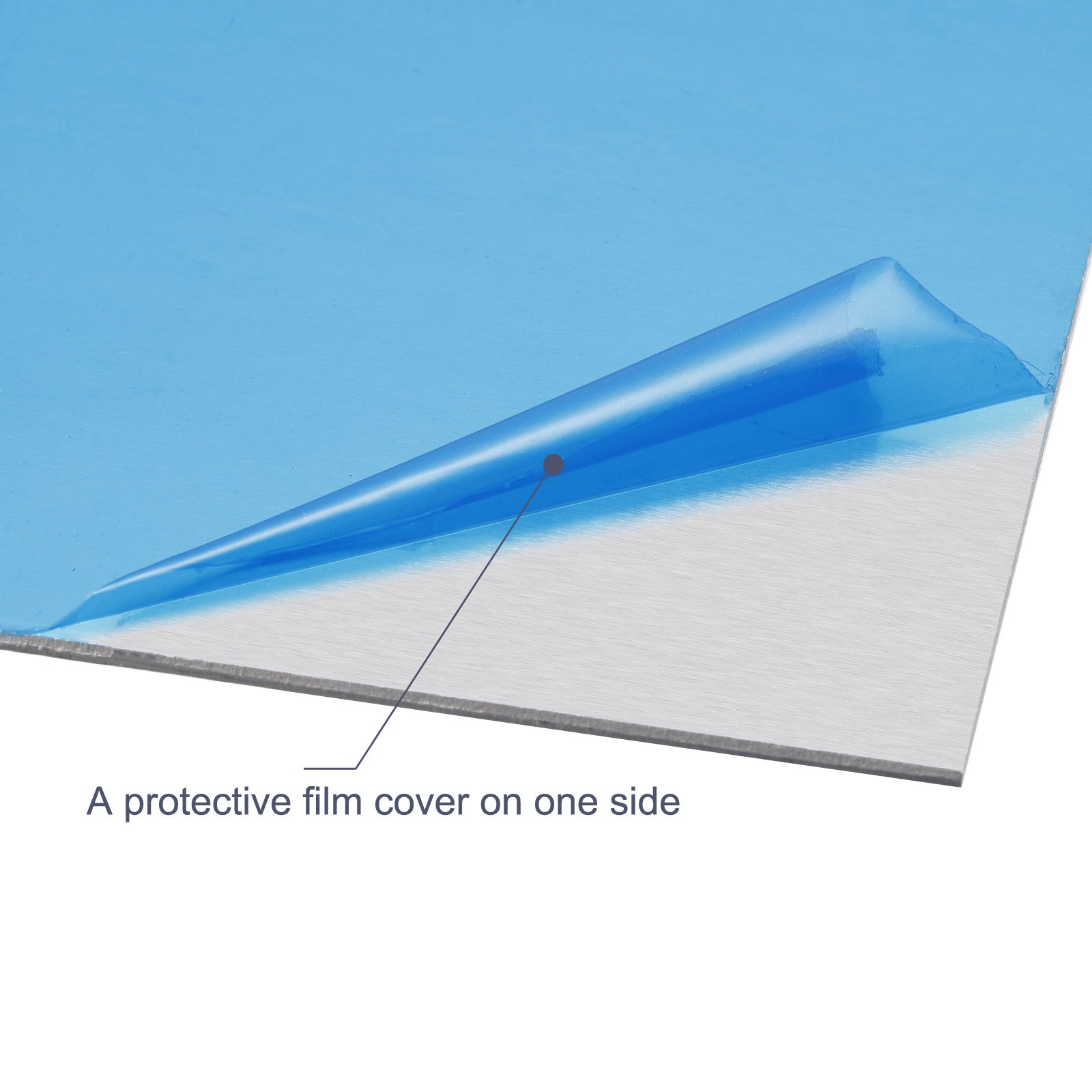 100mm x 100mm x 3mm Rectangle Aluminum Sheet Flat Metal Plate Stock