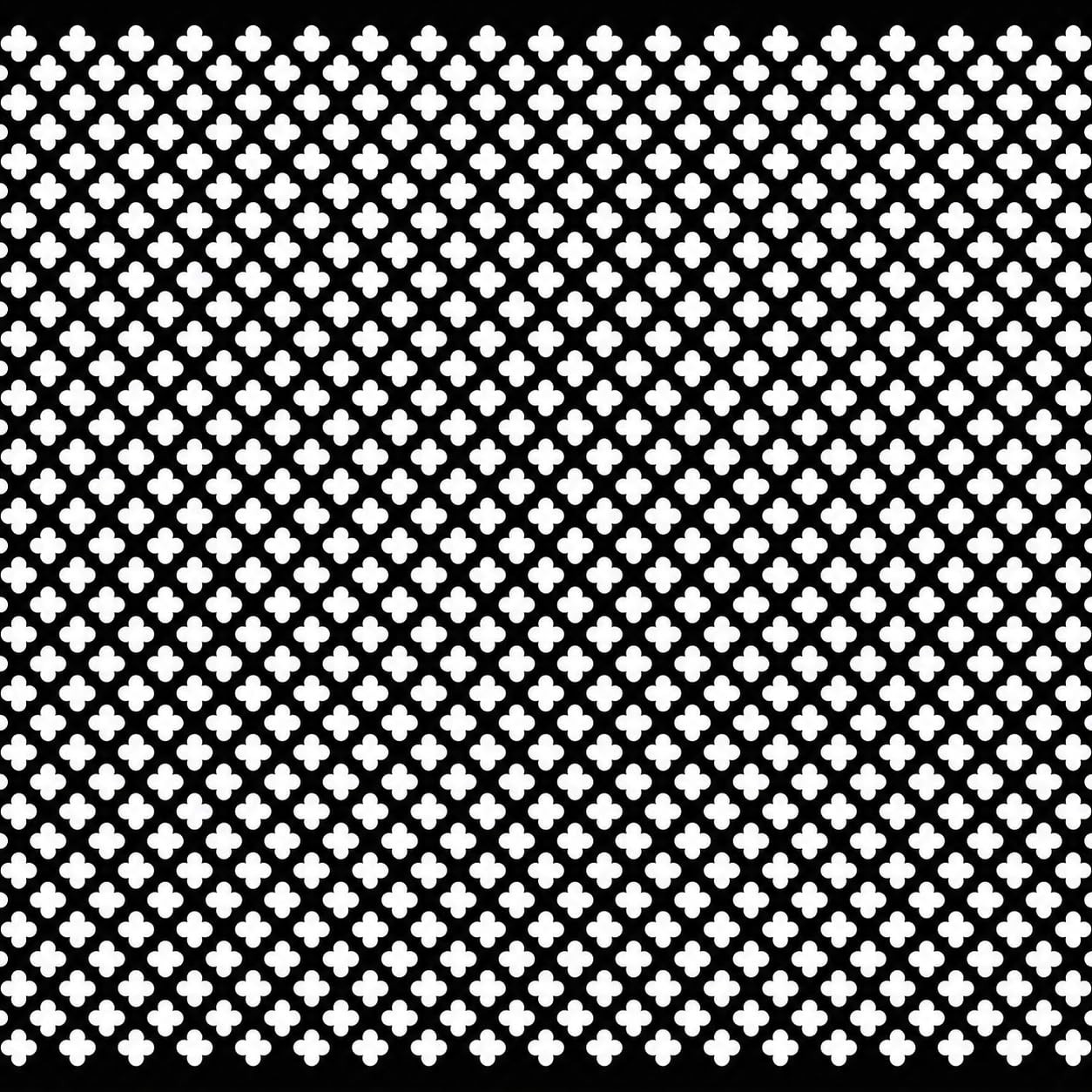 Perforated Aluminum Sheet | Radiator Sheet | Cloverleaf Design | 36 x 24 Inches