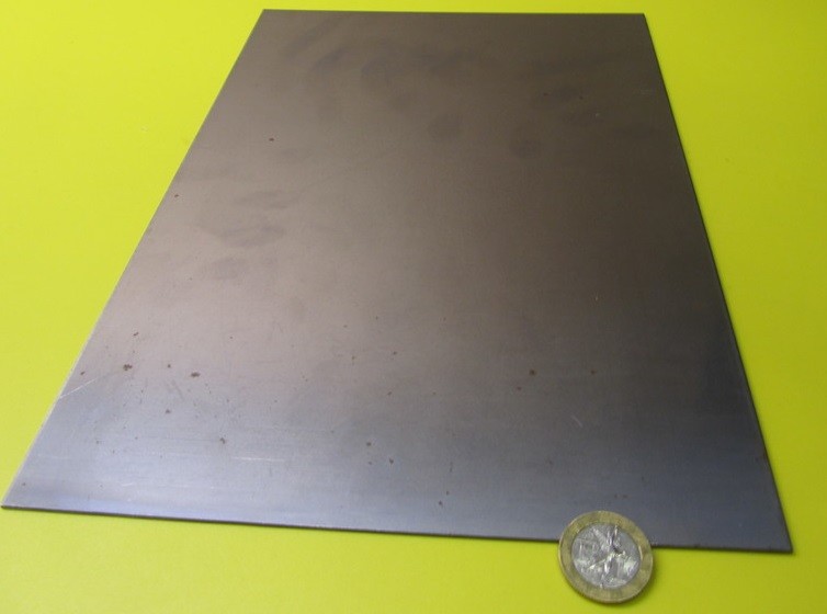 Spring Steel Annealed Sheet (3/32″) 0.093″ Thick x 8.0″ Wide x 12″ Length