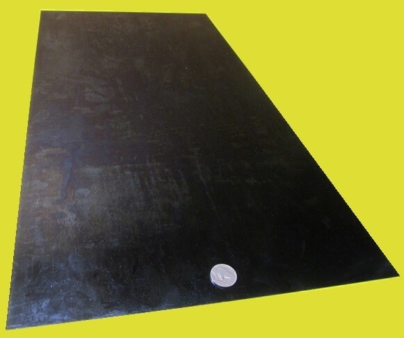 1095 Hard Blue Tempered Spring Steel Shim .062″ x 12.375″ Wide x 24″ Long