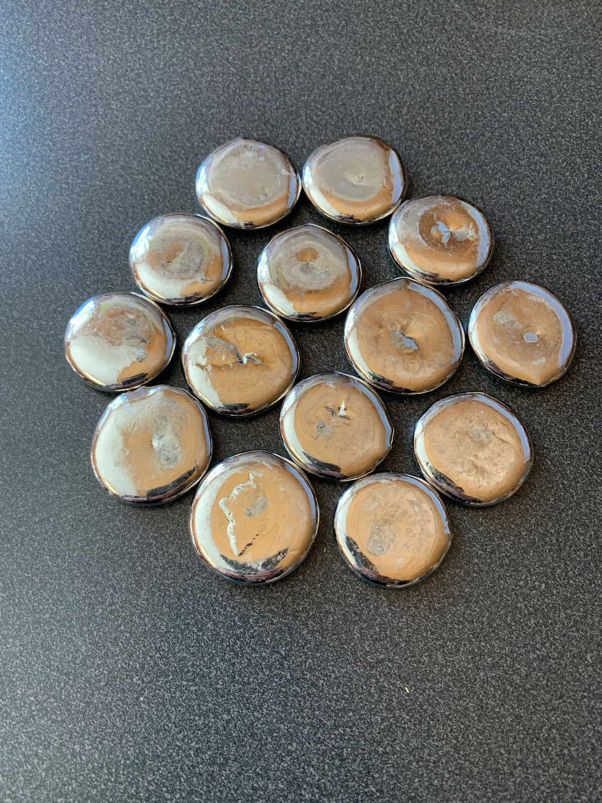 1 Pound TIN metal ROUND ingots 99.97% pure element Bullion Ingot 453.6+ grams lb