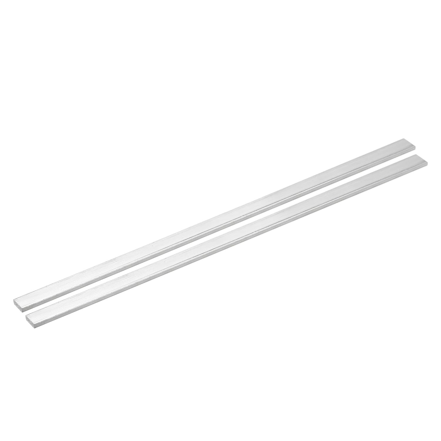 6061 Aluminum Flat Bar Set – 2Pcs, 3x10x305mm, Corrosion Resistant & Lightweight