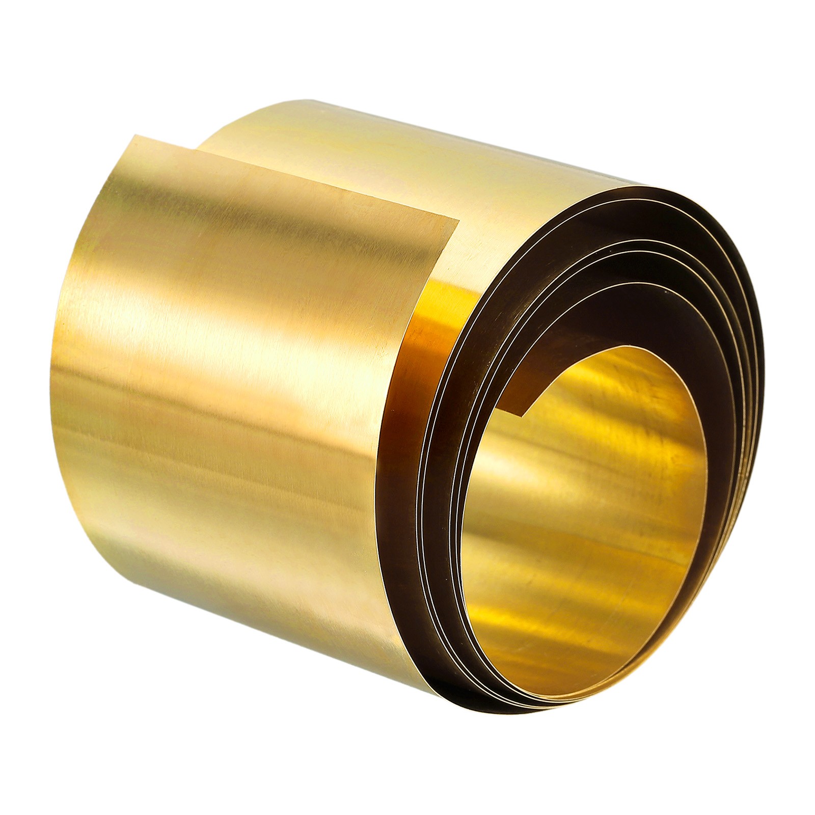 Brass Sheet Roll, Metal Foil Plate 1000mm x 45mm x 0.1mm