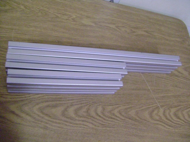 80/20 T-SLOT ALUMINUM EXTRUSION 1.75″ X 3.5″ Lot of 3 pieces