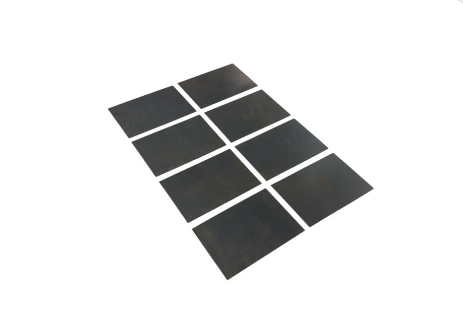 18 GUAGE STEEL SHEET METAL COLD ROLLED 8″ X 12″ 8 pack