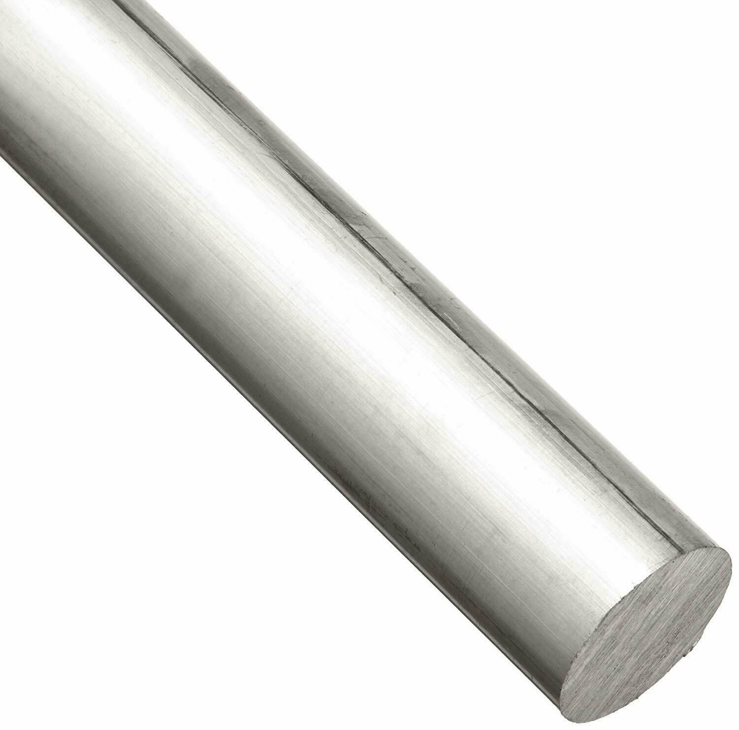 Aluminum 6061 round rod 10″ long 2-1/2″ solid t6511 lathe bar stock 2.50″ od x10