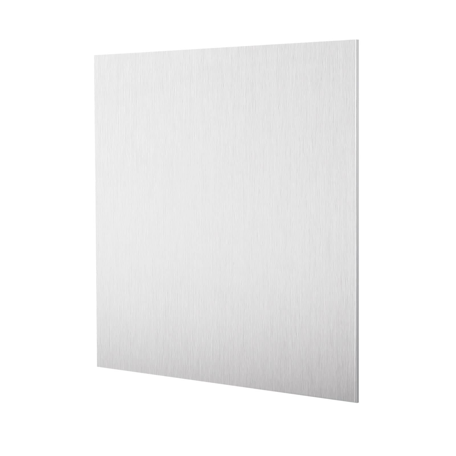 2 Pack 5052 H32 Aluminum Metal Sheet 12x12x1/16 Inch Flat Plain Thin Aluminum