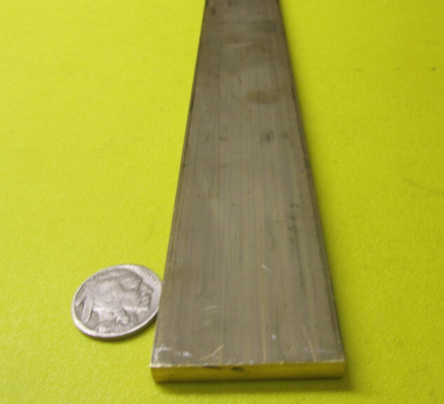 360 Brass Flat Bar 1/4″ Thick x 1 1/4″ Wide x 48.0″ Length