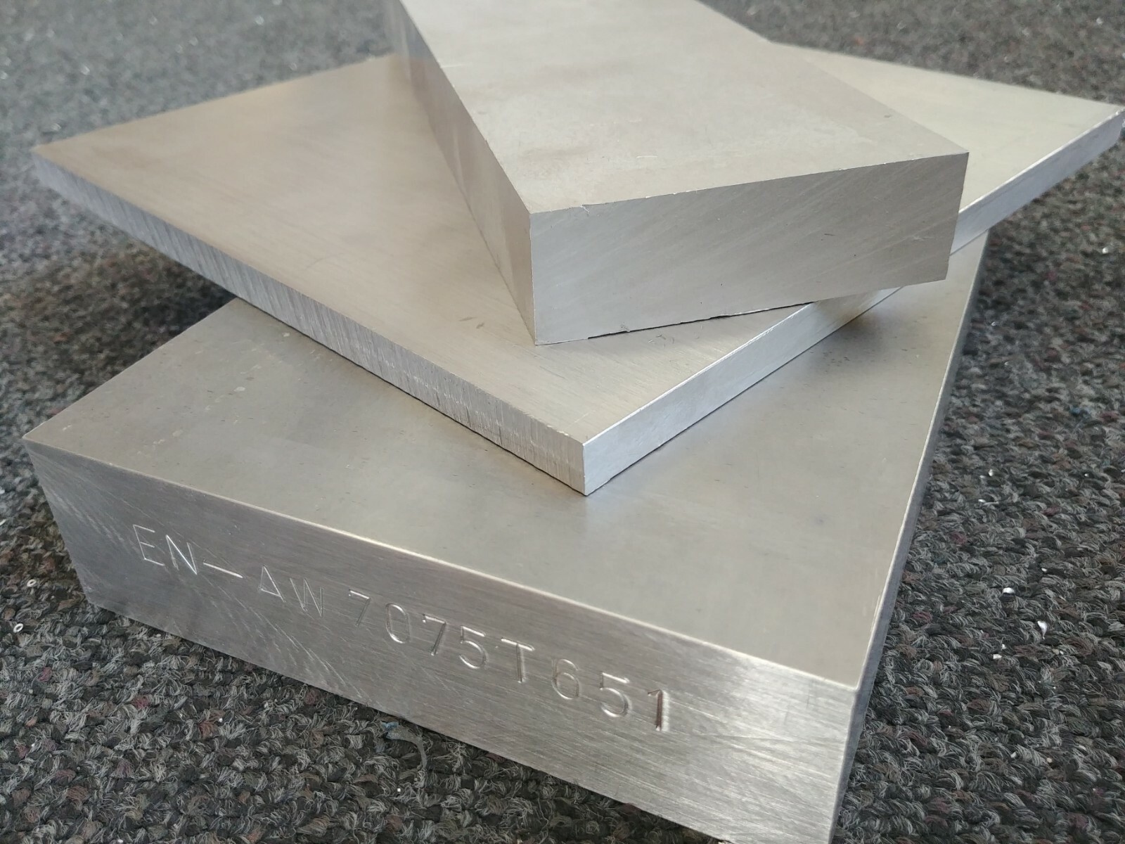 Aluminium plate / sheet EN-AW 7075 T651 20mm 25mm 30mm