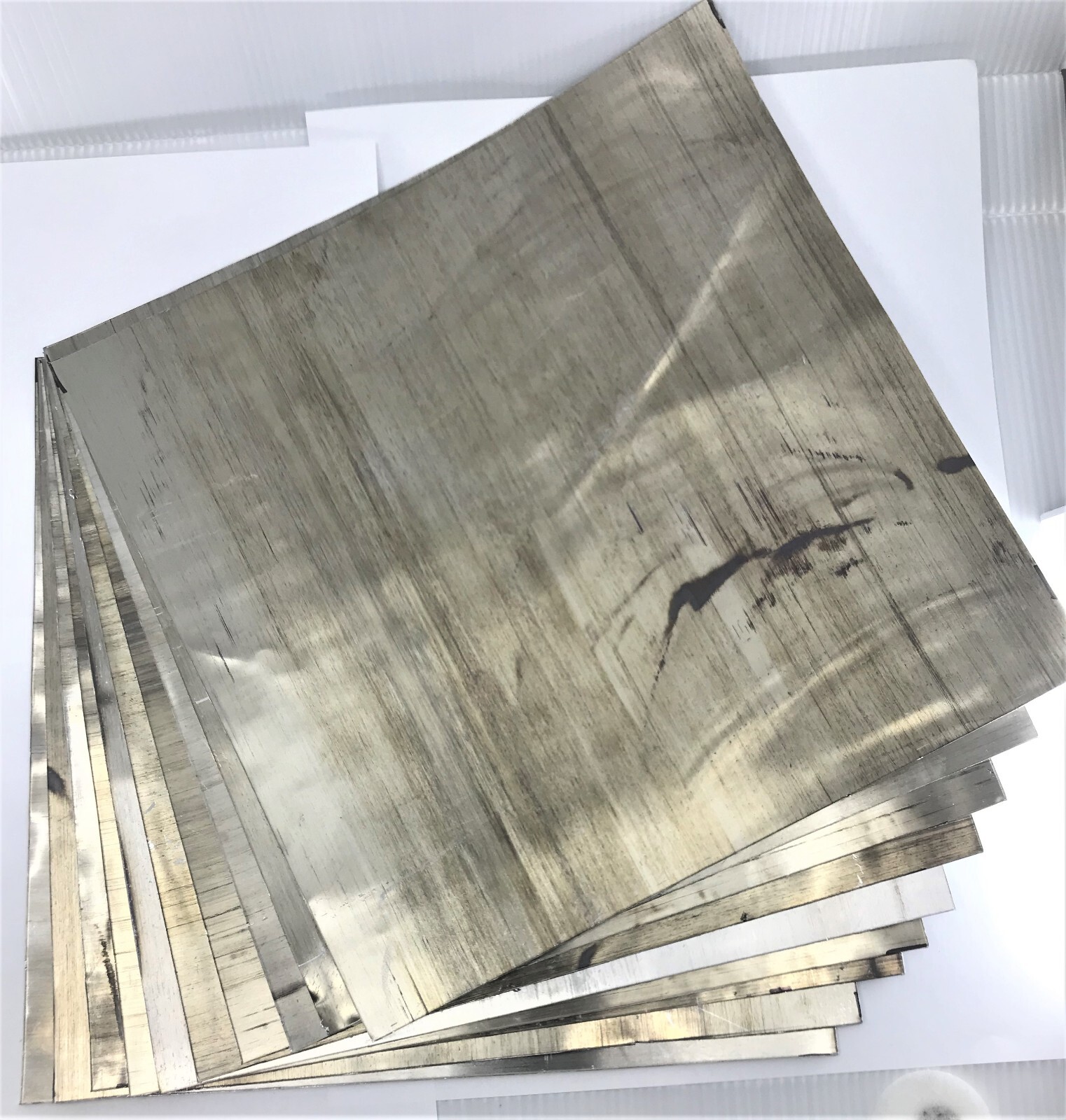 Lead Sheeting 1/32″ x12”x12” X-ray Insulation, 20 pieces +/- 10%