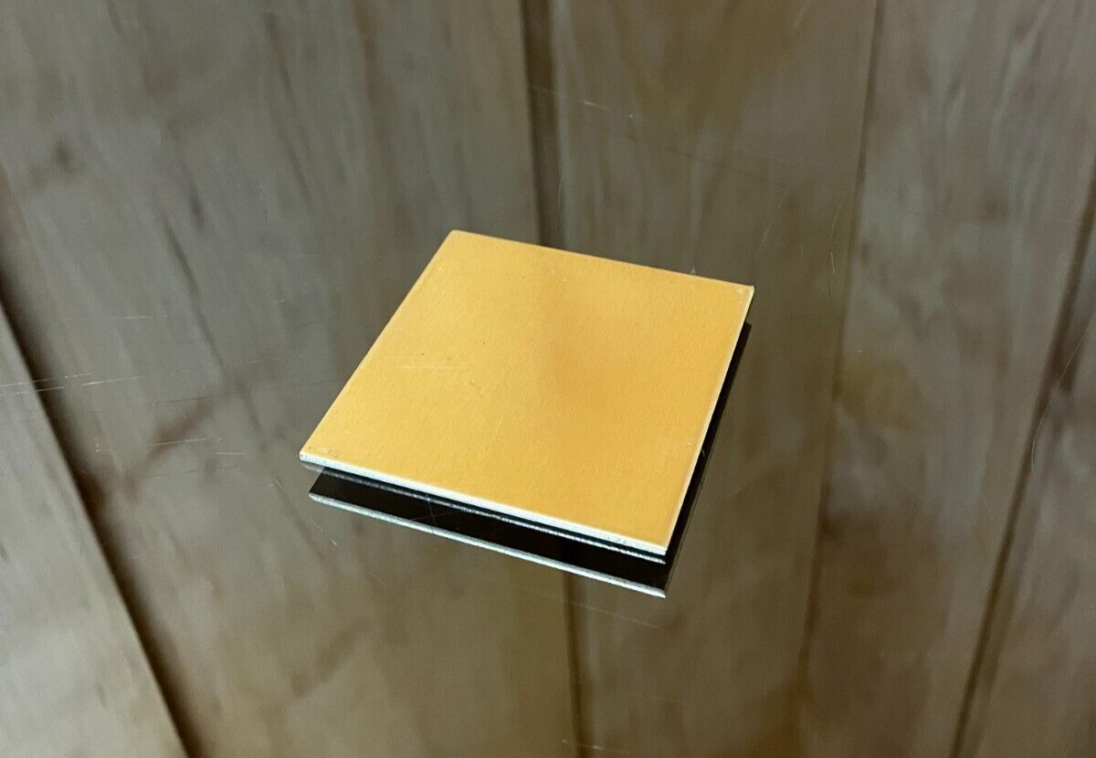 1/16″ BRASS SHEET PLATE NEW 2″X2″ .0625 Thick *CUSTOM SIZES AVAILABLE*