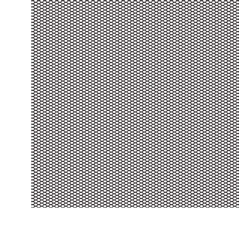 Sheet Metal Aluminum Black Expandable For Window Security Plumbing 36 x 48 in