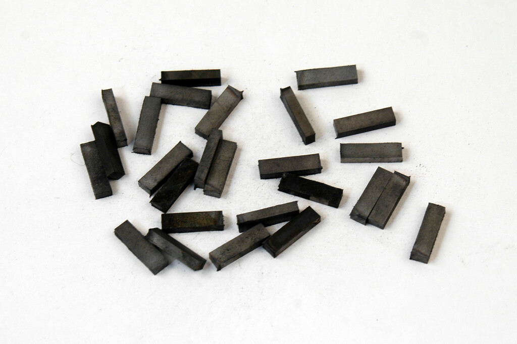 .110X .178 X .655 SOLID CARBIDE BLANKS GRADE C2(LOT OF 25PC) (E-1-8-3-10-R)