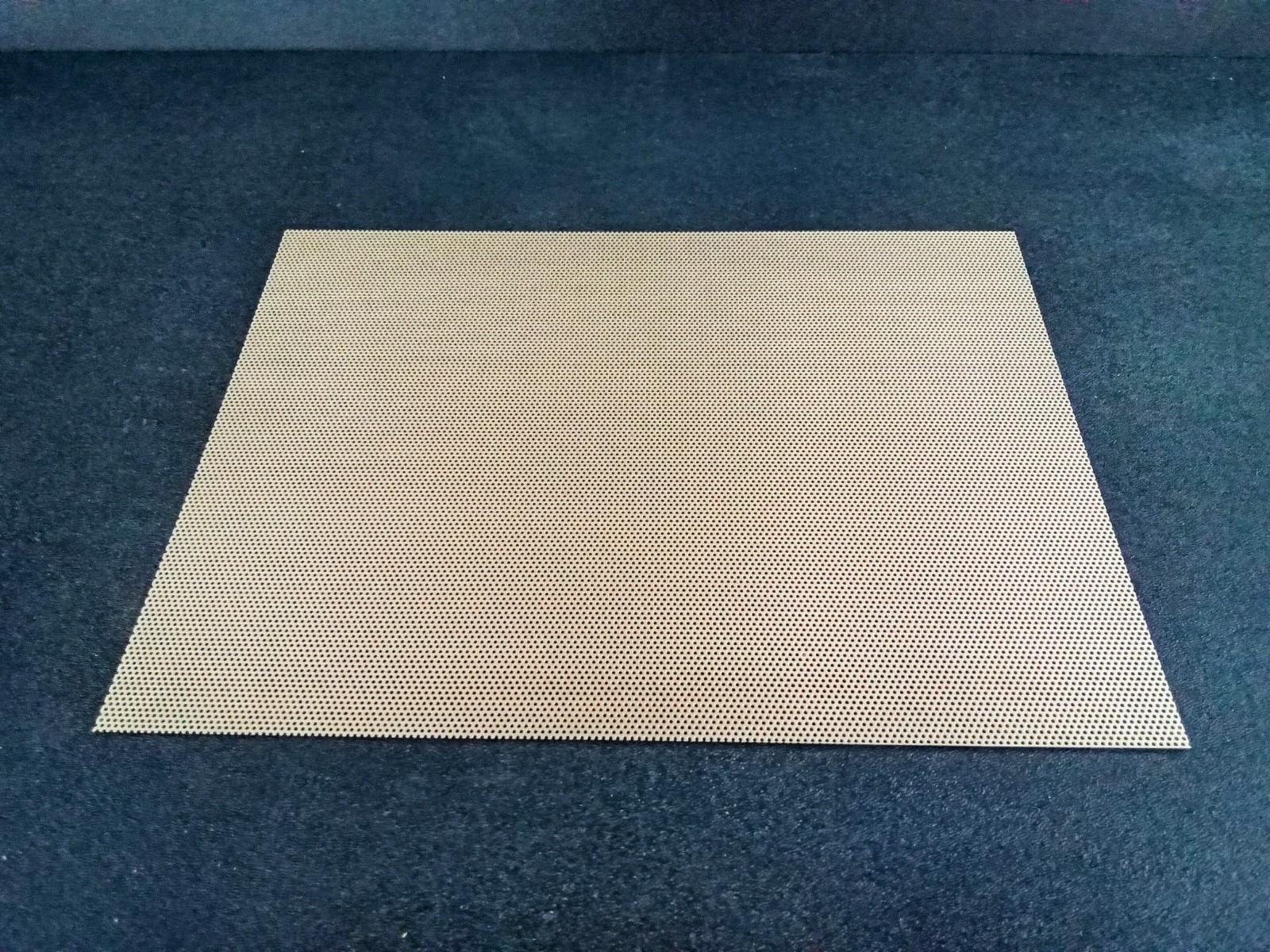 Brass Perforated Thin Sheet, .025″ Thick x 11-7/8″ x 8-7/8″ .046 Hole size