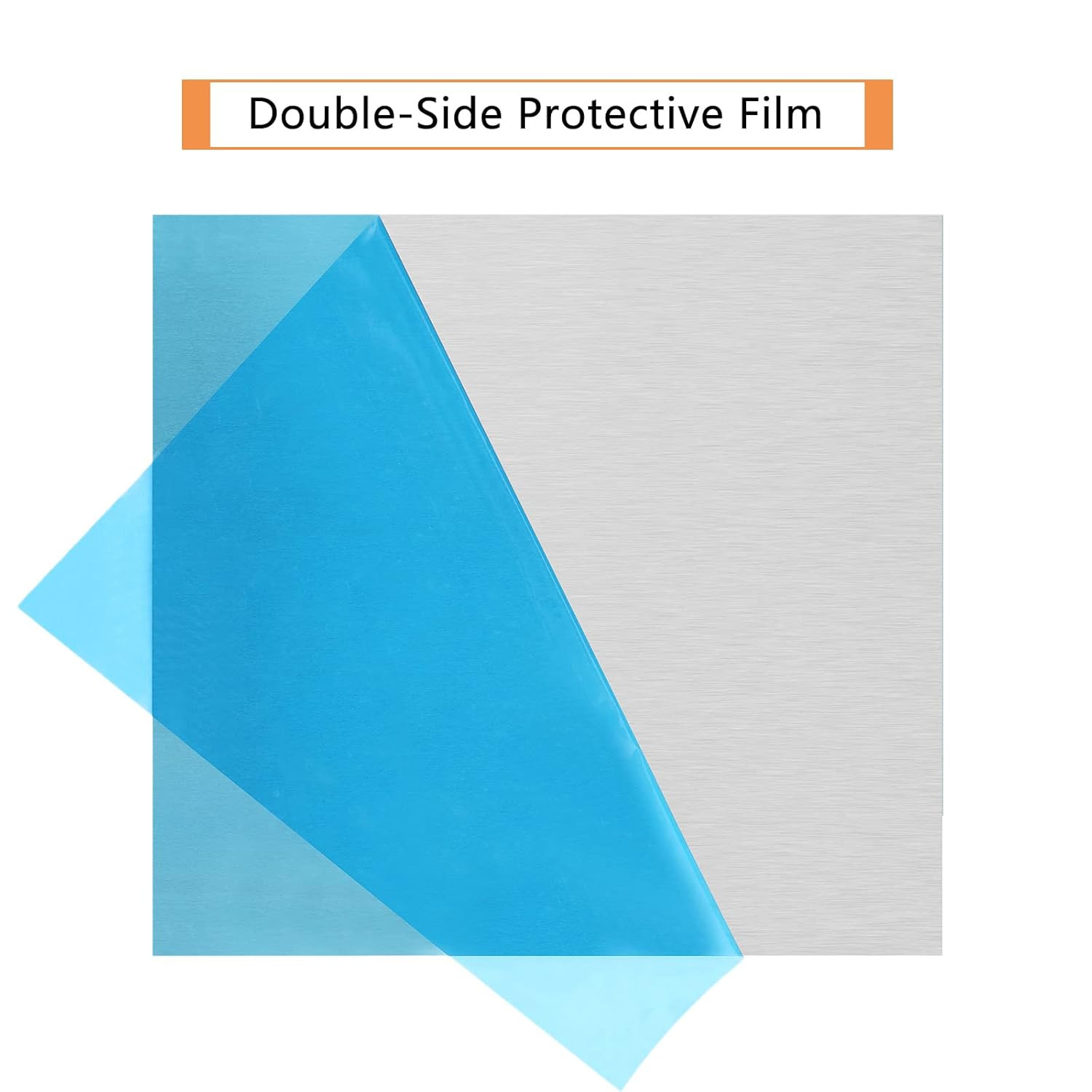 2Pack 6061 T651 Aluminum Sheet Metal 6 X 6 X 1/16 (0.06”) Inch Flat Plain Alumin