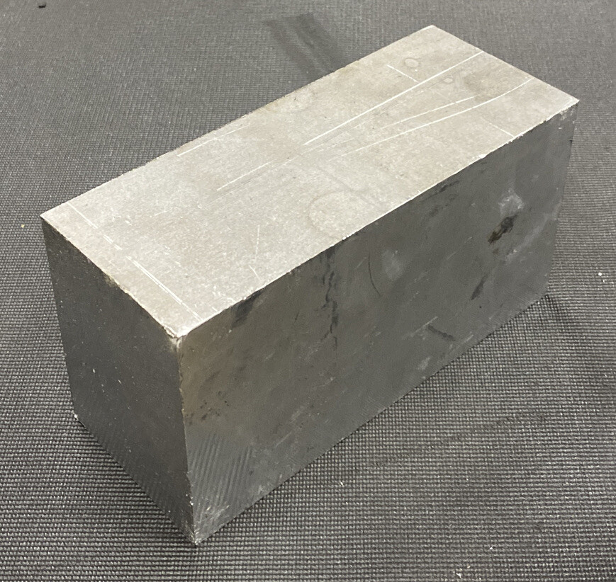 4″ Thickness 7075 Aluminum Flat Bar – 4″ x 3.0625” x 7.5625″ Length