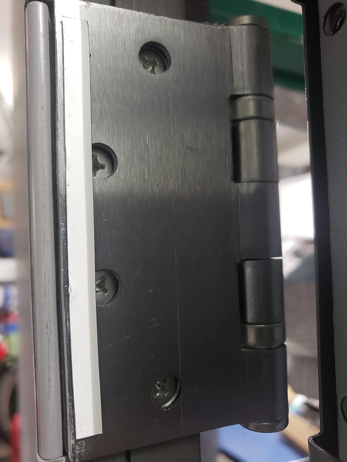 Magnetic Hinge Shims for Commercial Adjustments Door Black/white