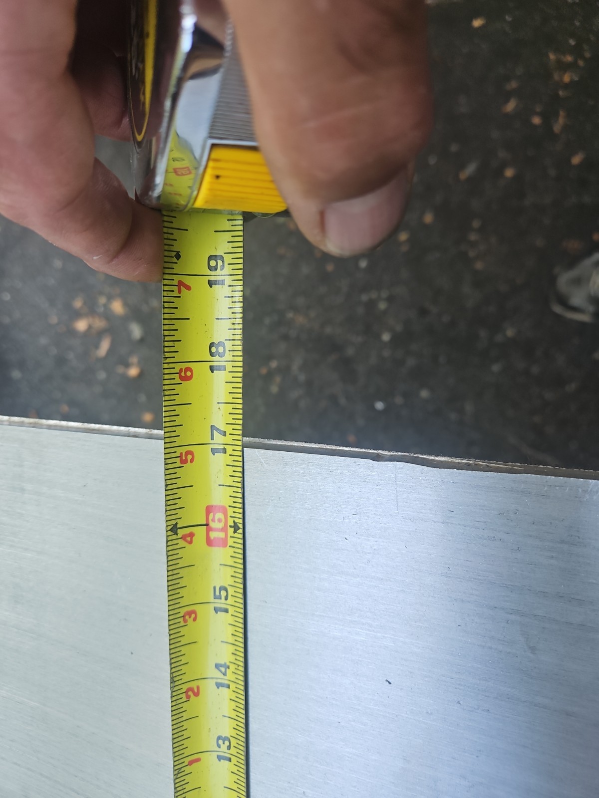 Kaiser aluminum plates 6061-T651 3/8″ X17″X 14-1/2″ Made In USA