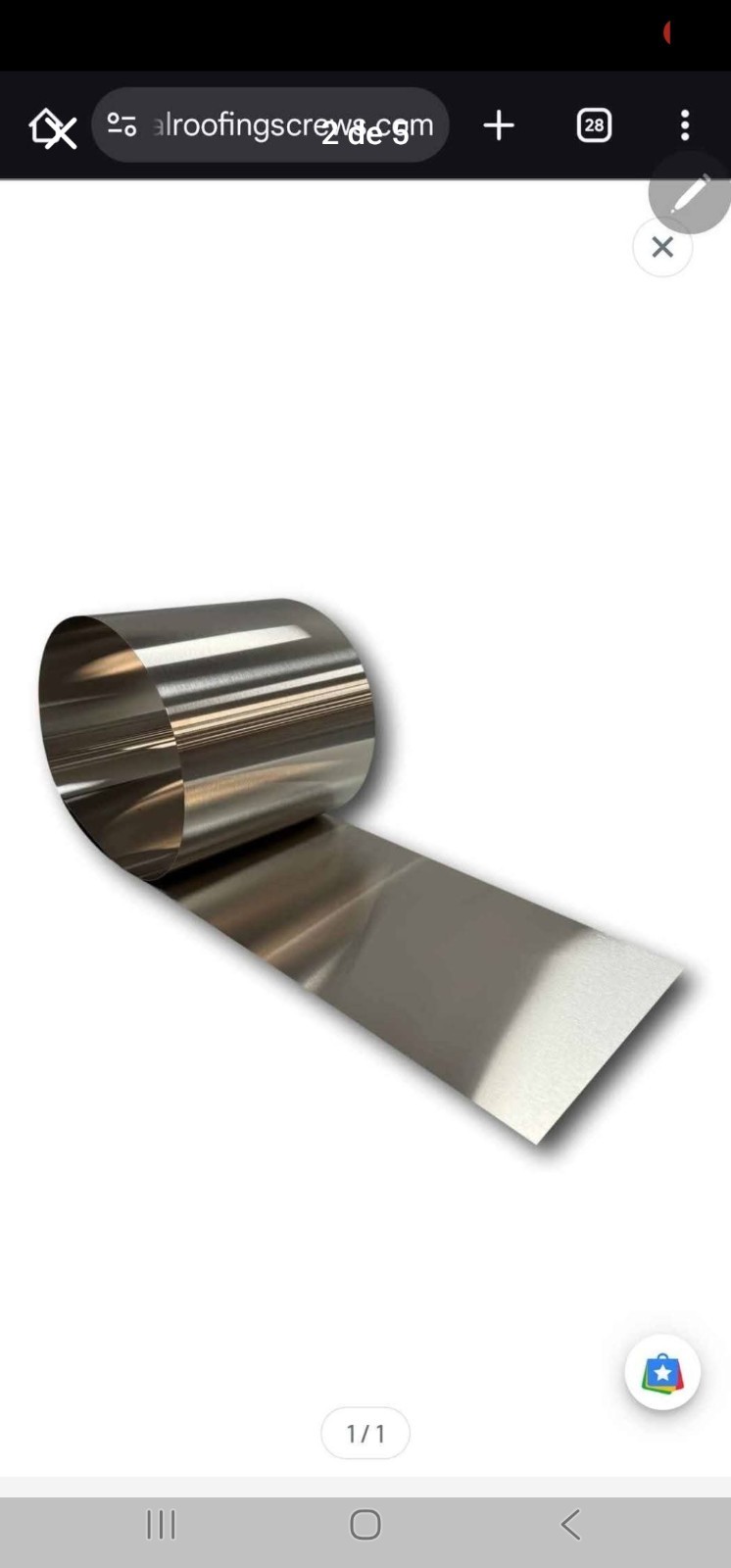 430 Stainless Steel Sheet 26GA (.025″) – 36″ x 120″ (3ft x 10ft) #4 Brushed
