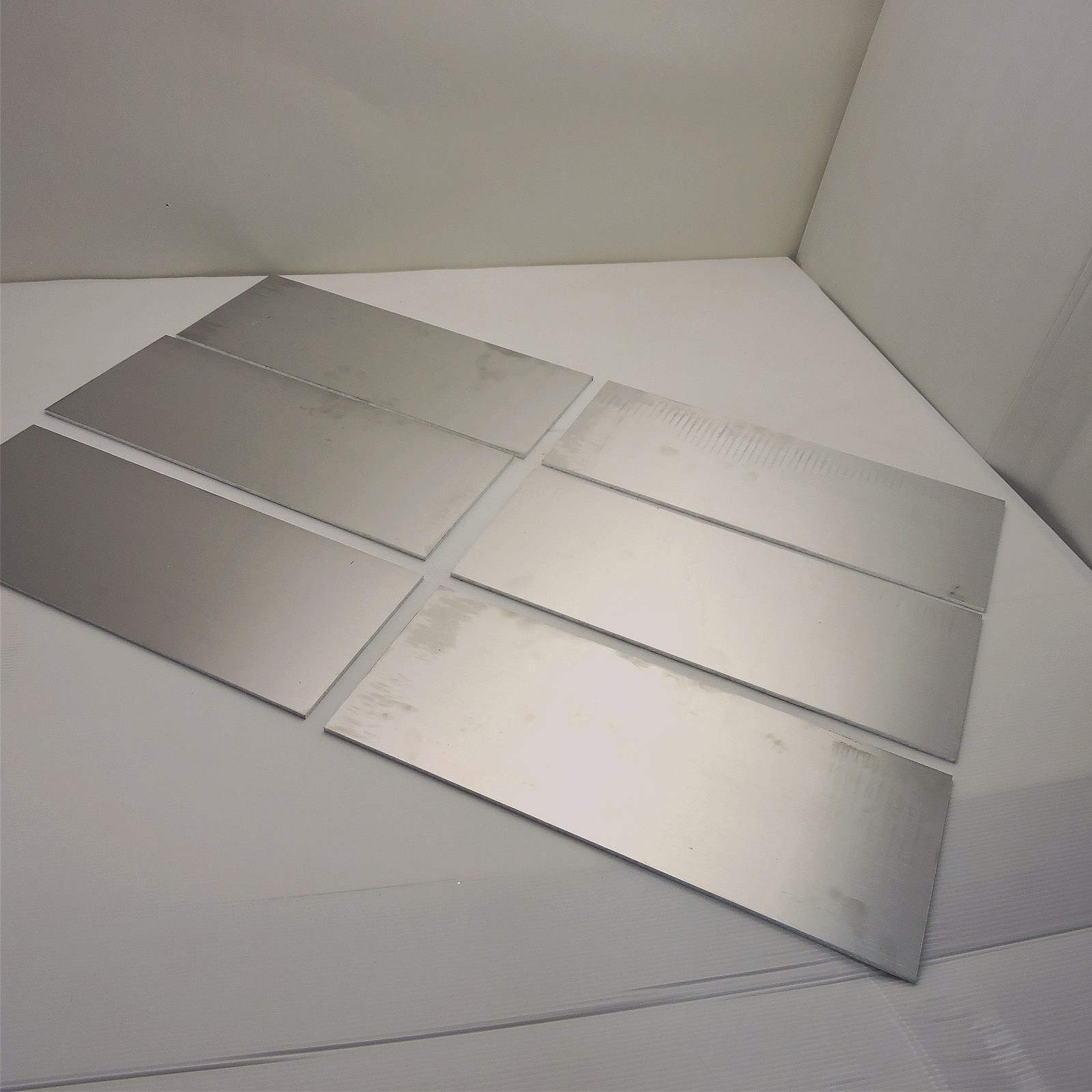 .1875″ thick Aluminum SHEET 5.75″ x 19.75″ Long plate QTY 6 sku 206145