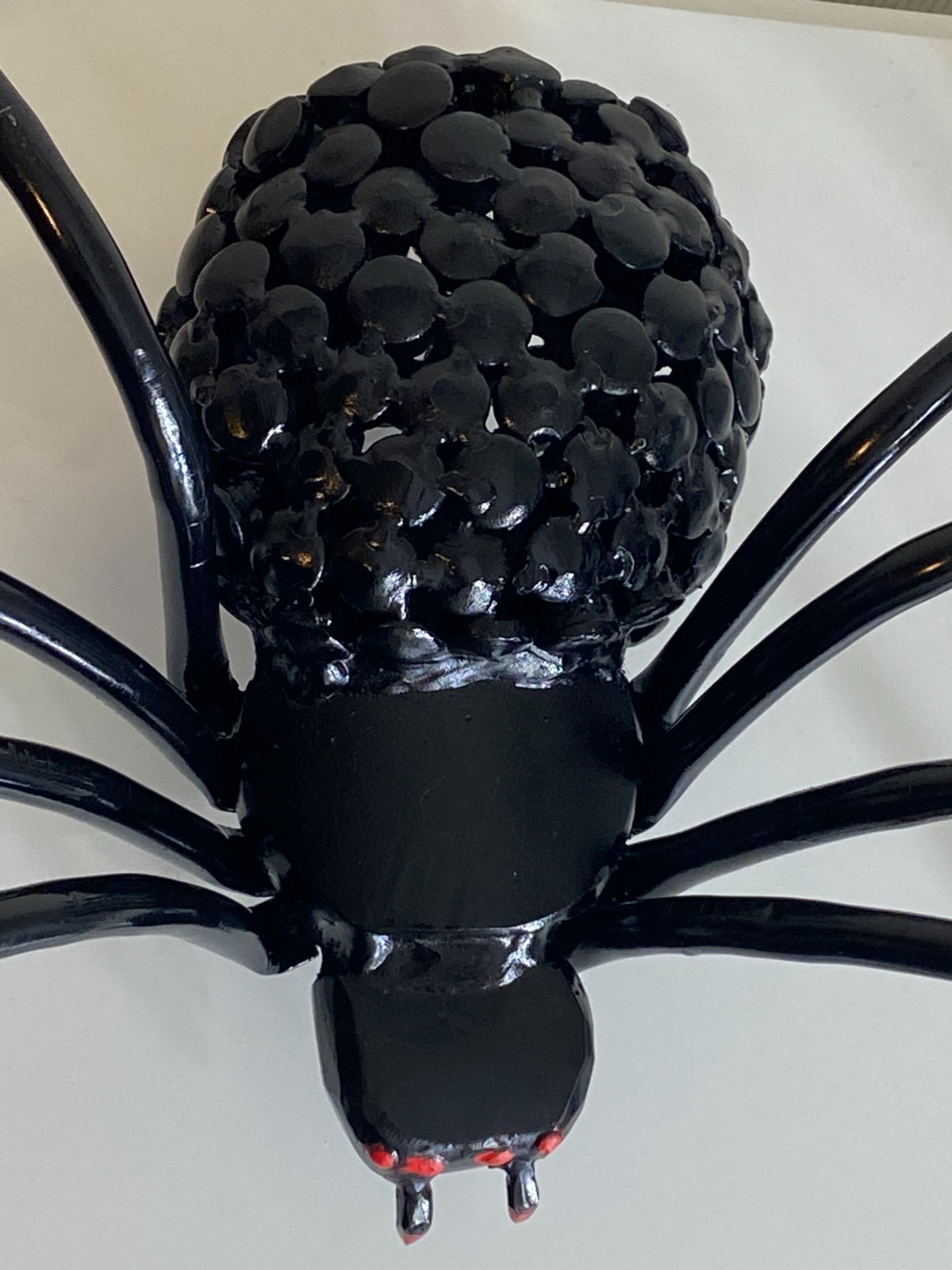 RARE Custom Made Heavy Scrap Metal Spider 16″ x 8 1/2″ x 5 1/2″ (6 Pounds)