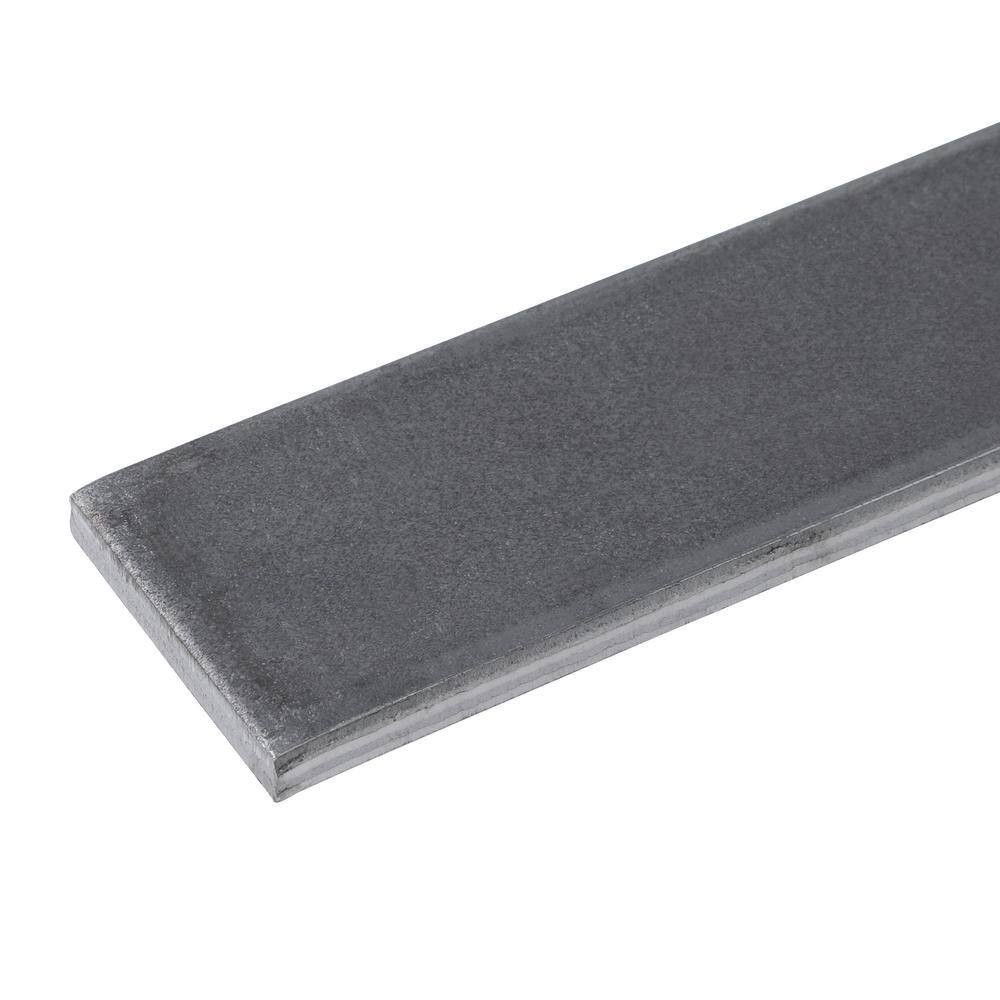 3/4 In. X 4 Ft.-1/4 In. Thick Plain Steel Bar Metal Stock