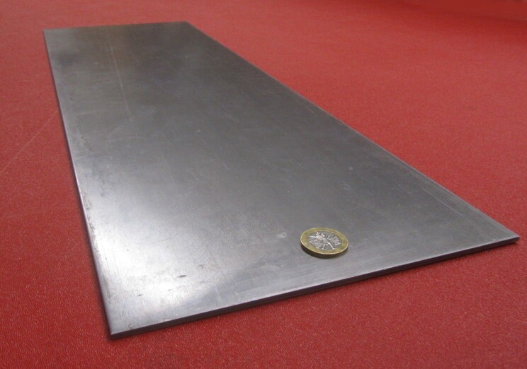 Spring Steel Annealed Sheet (1/8″) 0.125″ Thick x 8.0″ Wide x 24″ Length