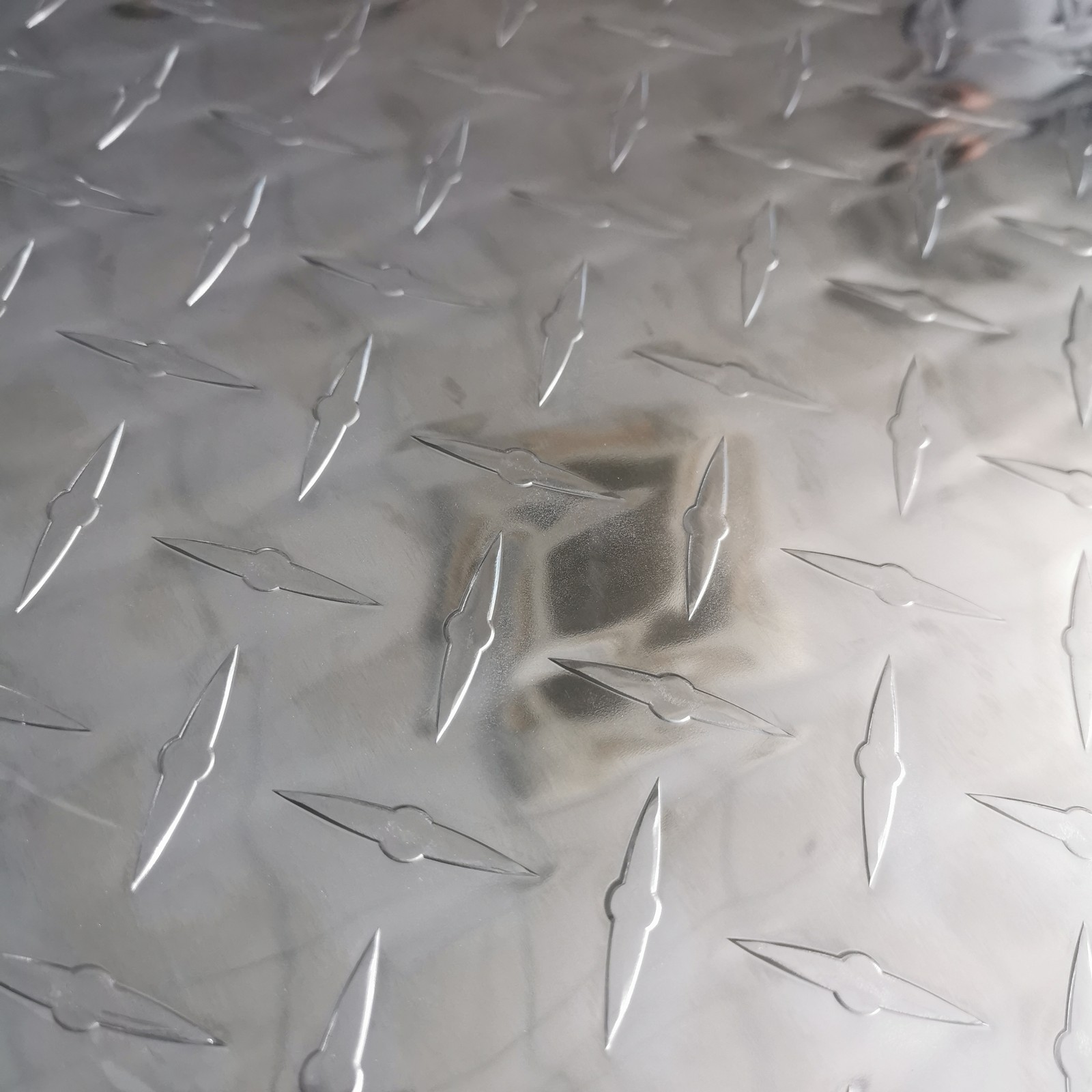 48″x 96″x .04″ Aluminum Diamond Plate 3003 Plate Sheet For Trailer, RV, Garages
