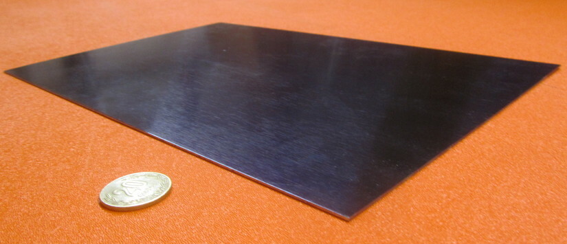 1095 Annealed Spring Steel Shim 0.025″ Thick x 8.0″ Width x 12″ Length