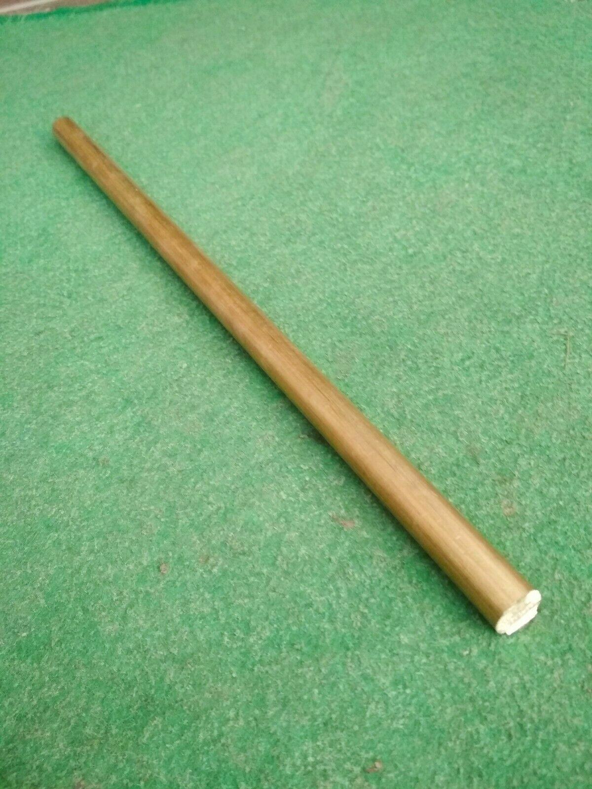 Round brass rod 6″ long 2pcs 1/2″ solid 0.5″ bar mill stock lathe diy Raw Materi