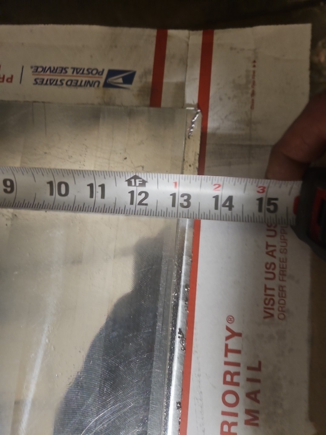 KAISER aluminum plate 6061-T651 3/4″ X 19″ X 13″” Made In USA