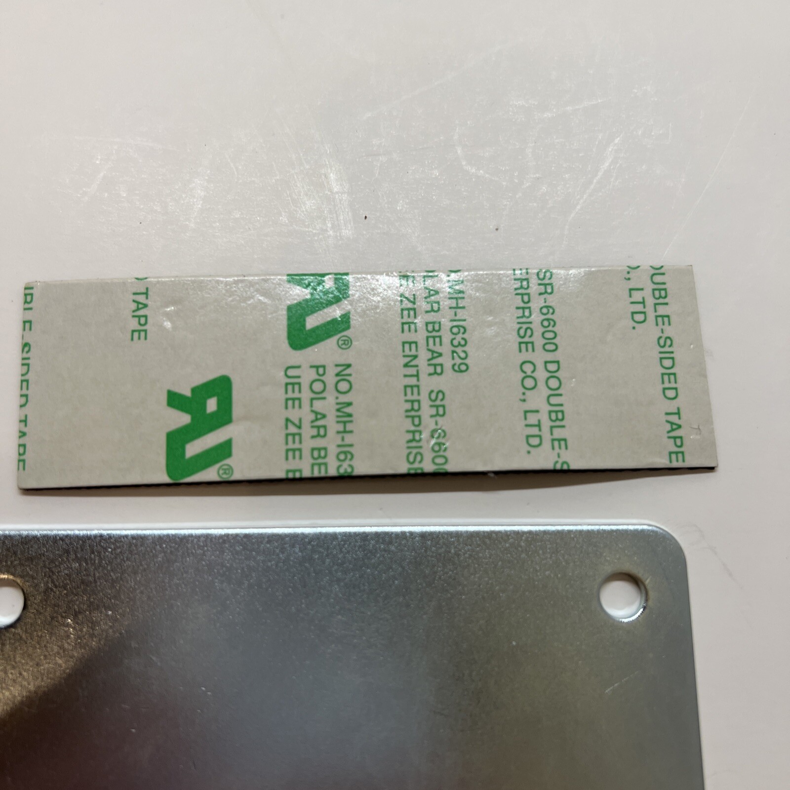 Steel Metal Base Plate 3 5/8″ x 2 5/8″ x 1/16″ thick 4 Holes 1/4″ NEW